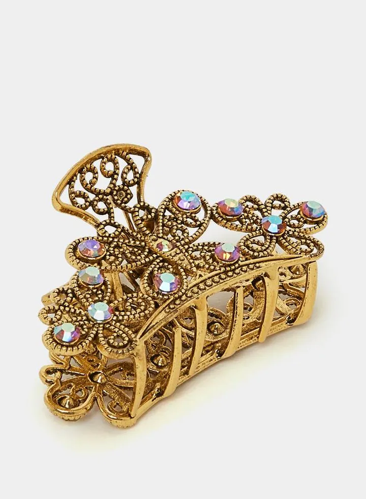 Embellished Gem Hair Claw