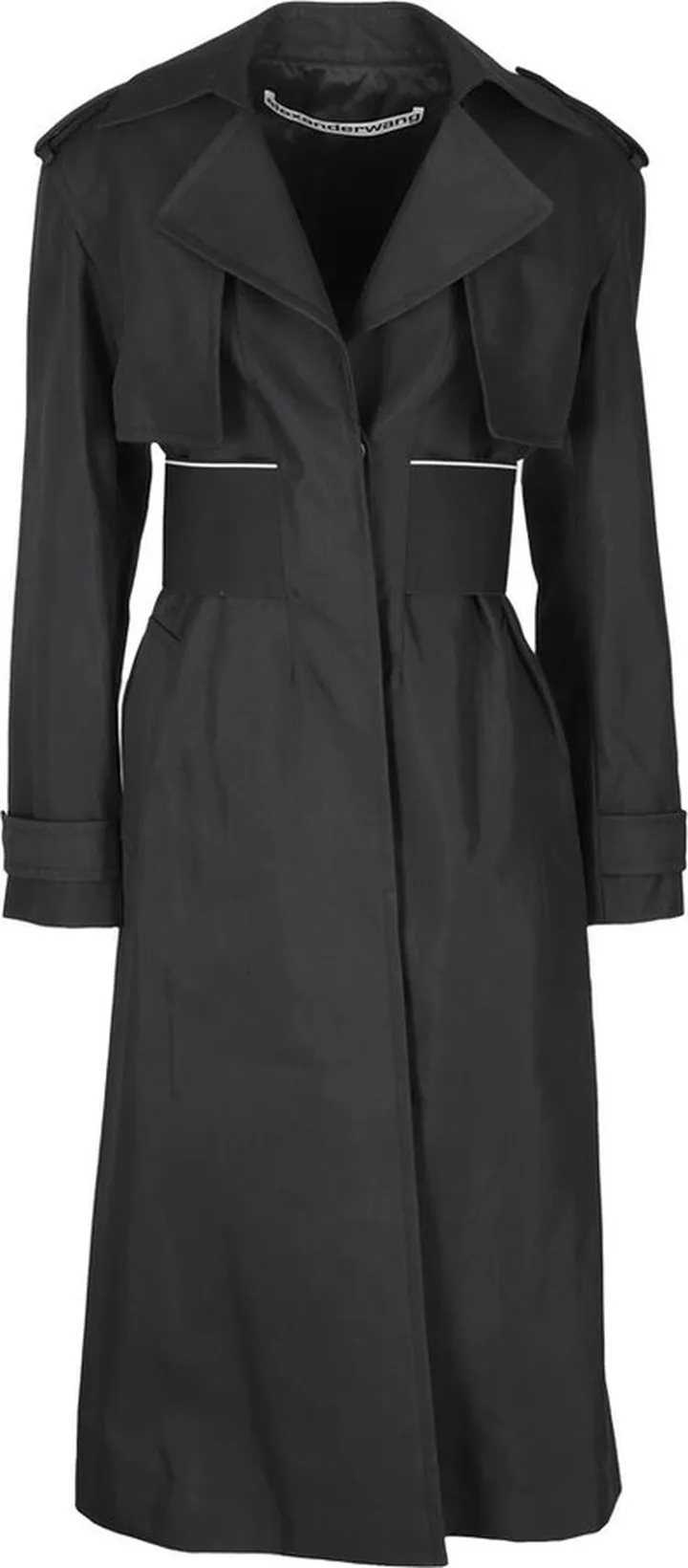 Alexander Wang Elasticated Waistband Tailored Trench Coat