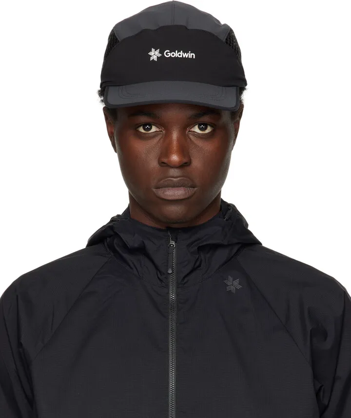 Goldwin Black & Gray Utility Jet Cap
