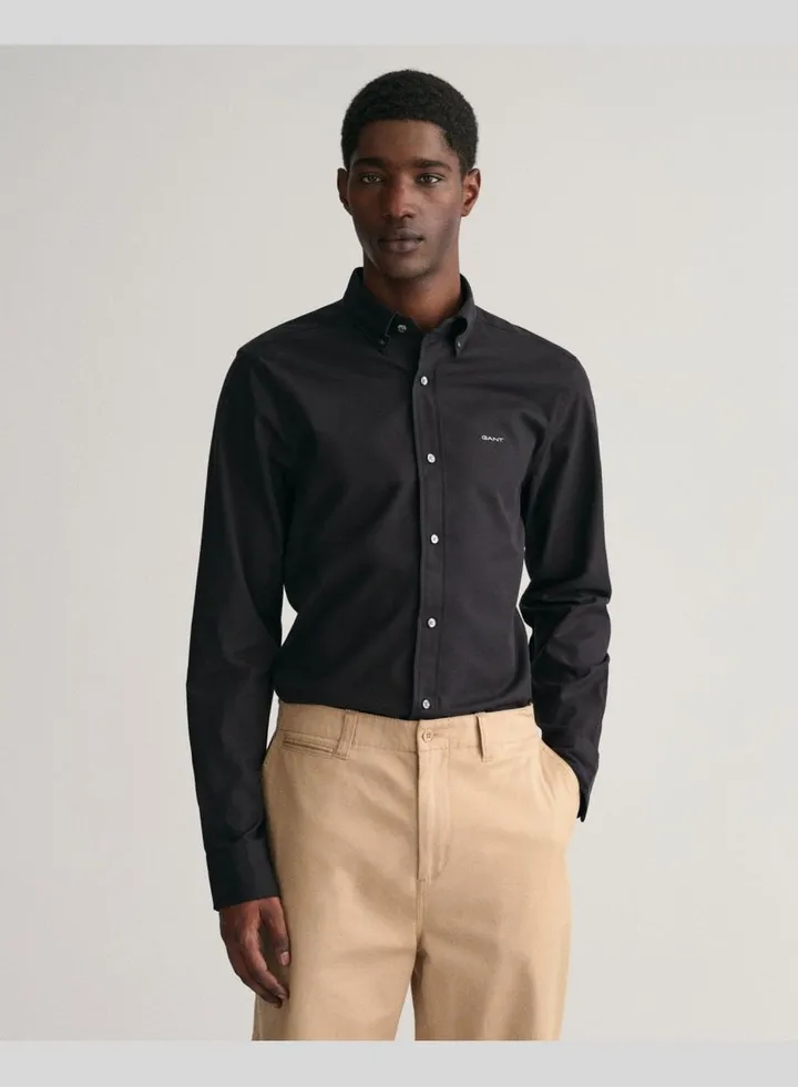 Slim Fit Pinpoint Oxford Shirt
