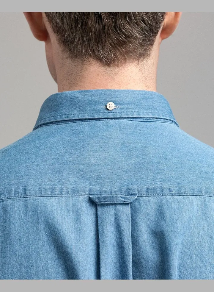 GANT Regular Fit Indigo Shirt