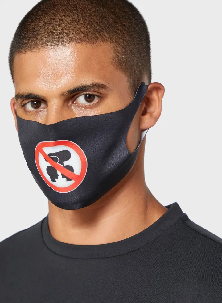 Printed Neoprene Washable Mask