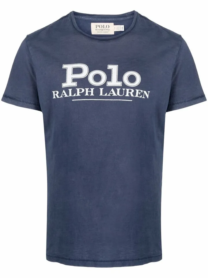 logo-print cotton T-shirt