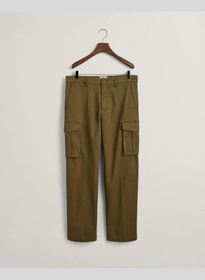 Twill Cargo Pants