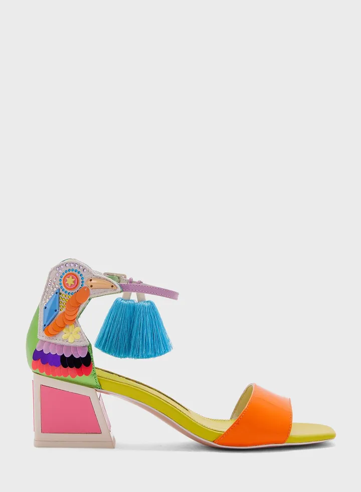Kicker Block Heel Sandals