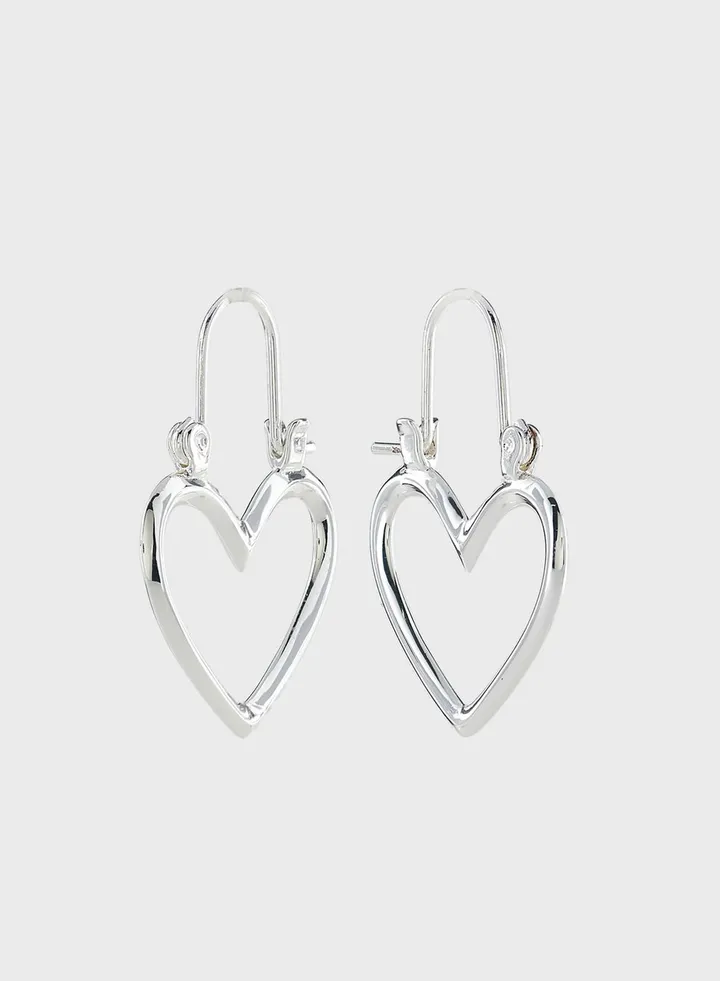 Mini Heartbreaker Hoop Earrings