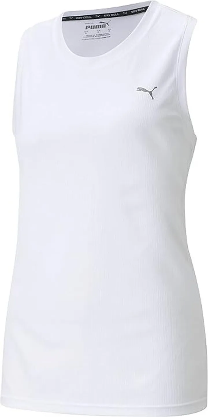PUMA Women's Performance Tank (Puma White) Women's Clothing