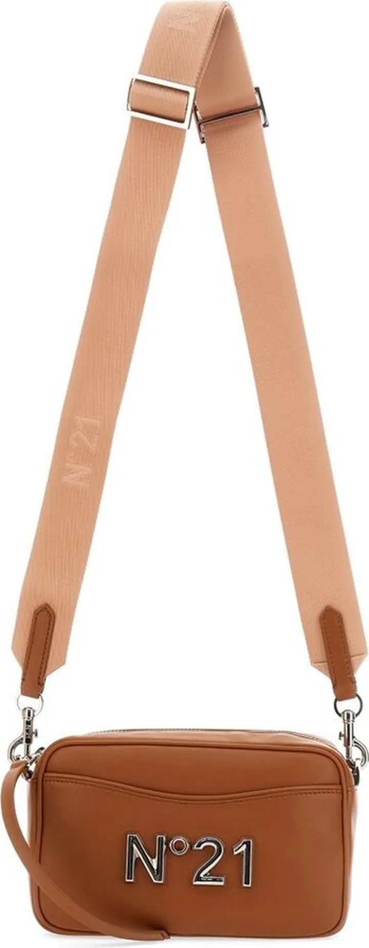 N°21 Logo Plaque Zip Crossbody Bag