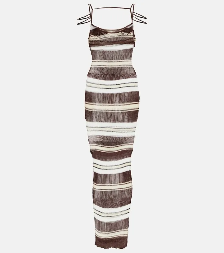 La Robe Sognu striped maxi dress