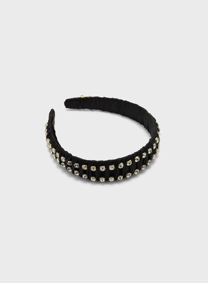 Rhinestone Embellished Headband