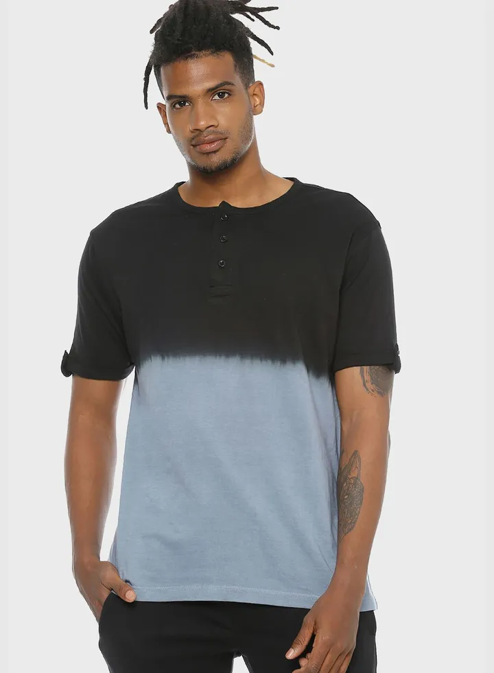 Color block T-shirt