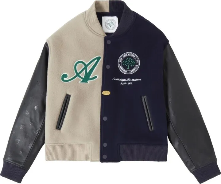 x Mulberry varsity bomber jacket