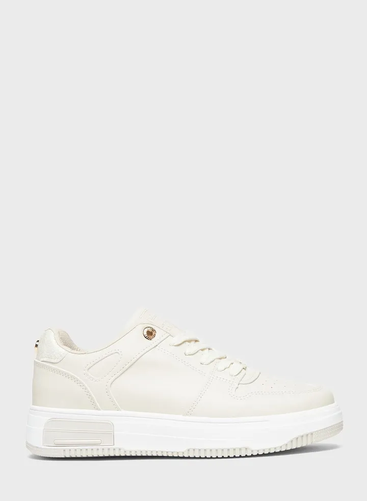 Lace Up Low Top Sneakers