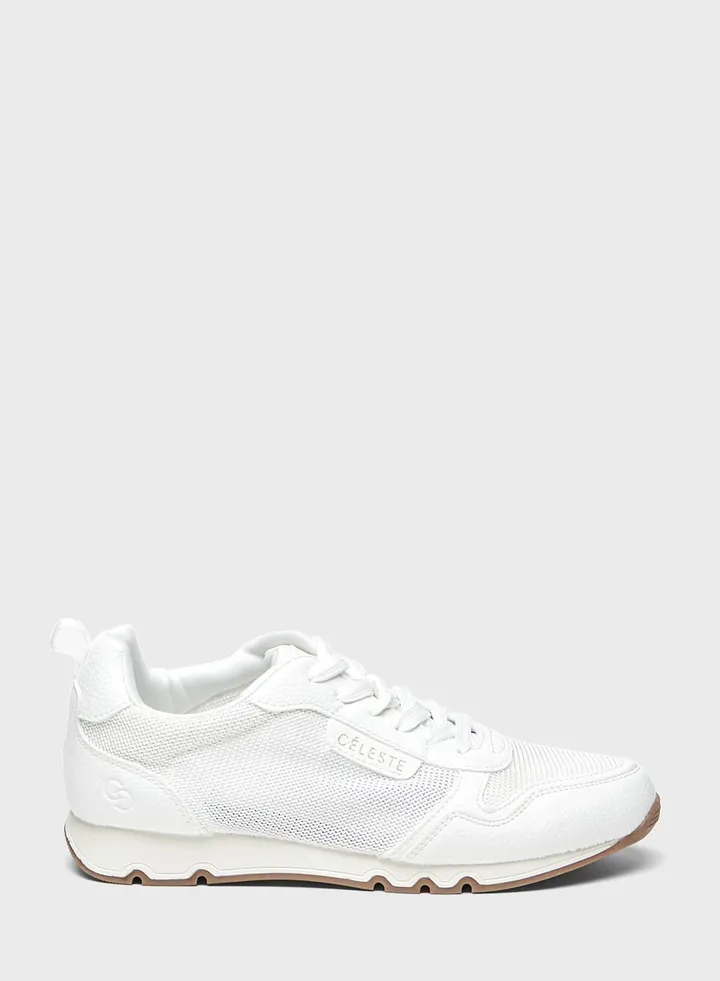Lace Up Low Top Sneakers