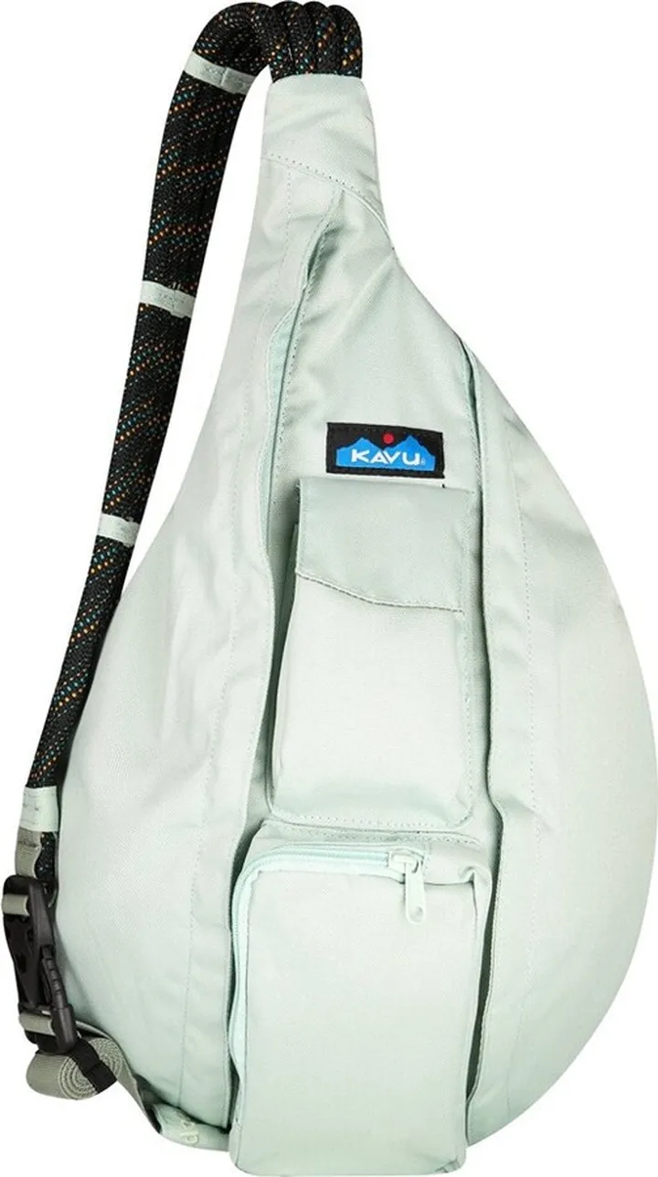 KAVU Rope Sling - Compact Lightweight Crossbody Bag - Green Fig