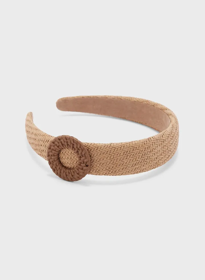 Raffia Woven Headband