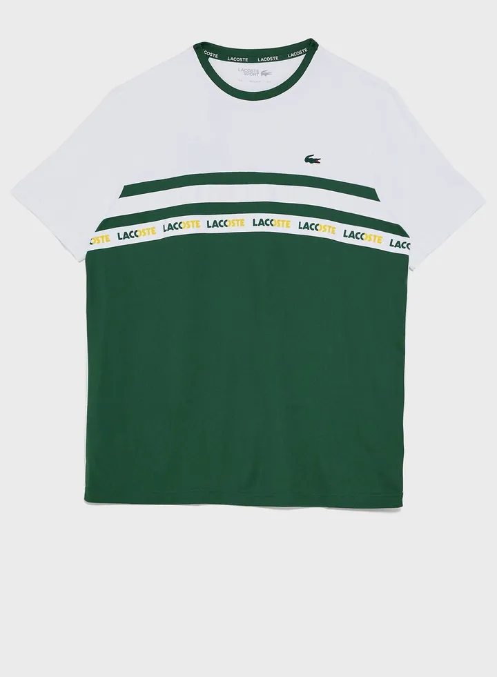 Color Block Crew Neck T-Shirt