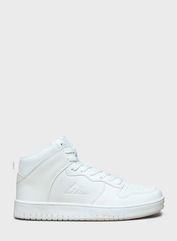 Lace Up High Top Sneakers