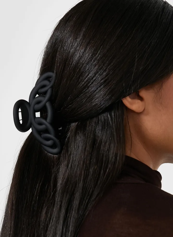 Chain Loop Hair Claw Clip