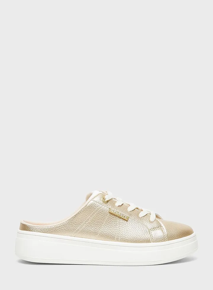 Lace Up Low Top Sneakers