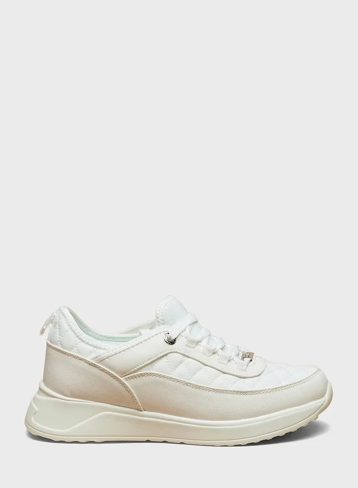 Lace Up Low Top Sneakers