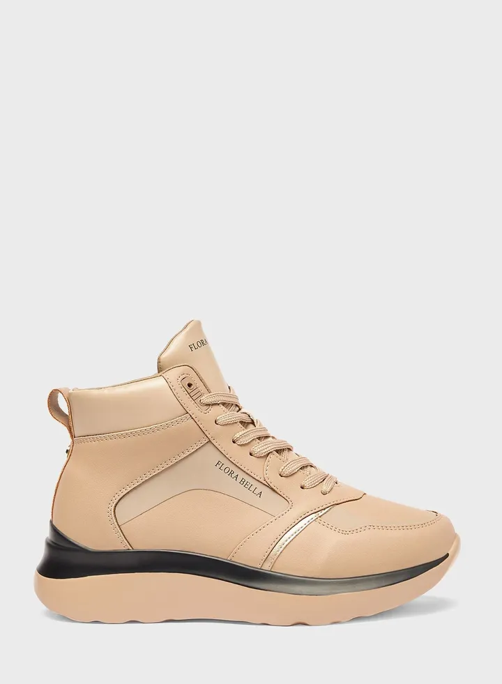 Lace Up High Top Sneakers