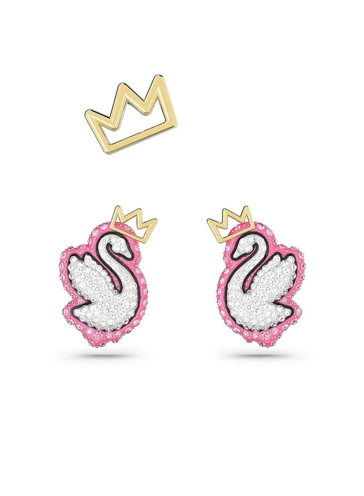 Pop Swan Pins Earrings