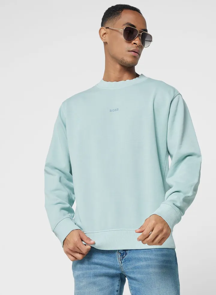Logo Crew Neck Sweatshirt