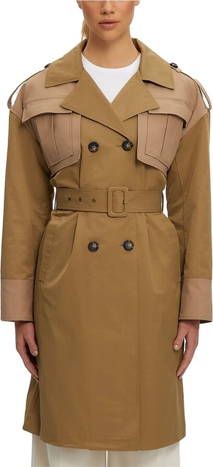 NOIZE Frederique Medium Trench Coat