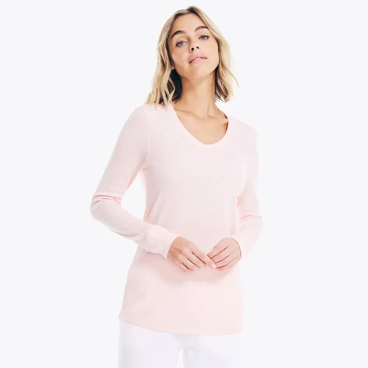 Long-Sleeve V-Neck Thermal