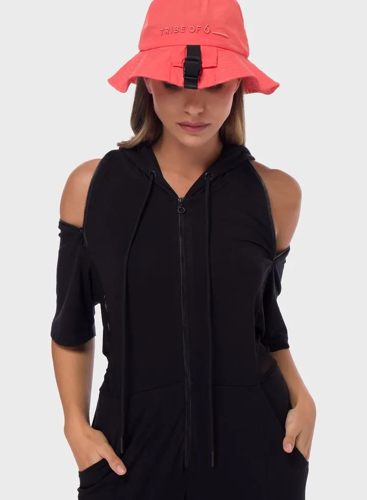Andover Bucket Hat With Pocket Detail