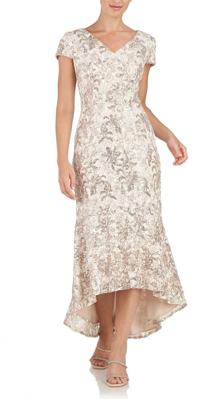 Bailey V-Neck High-Low Dress