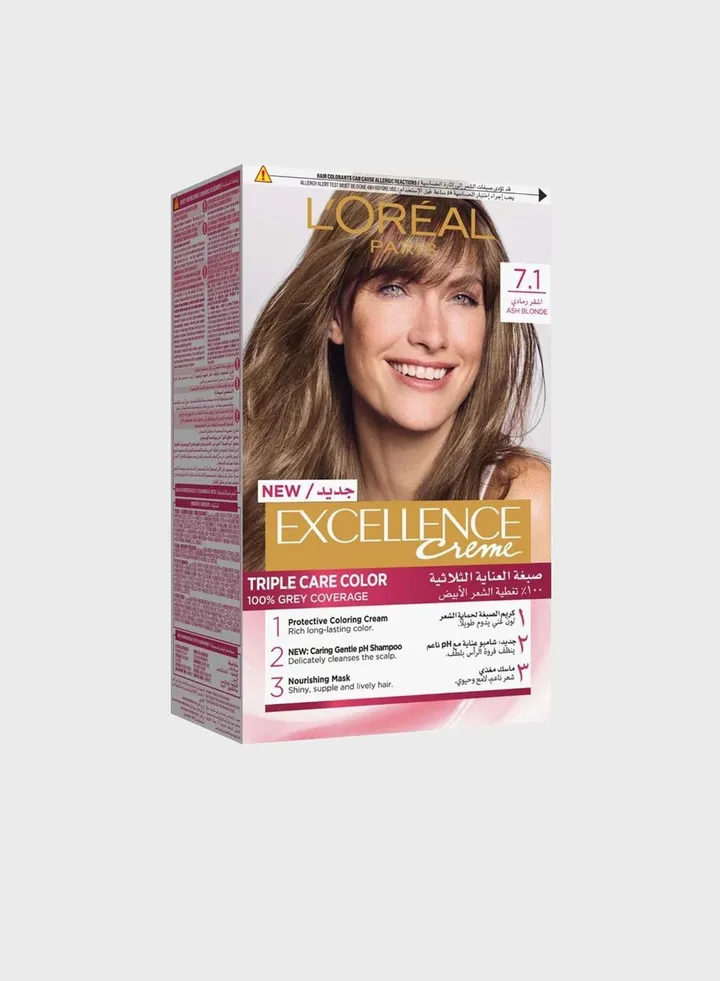 Excellence Crème Permanent Color Ash Blonde