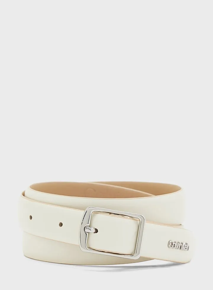 Slim Square Buckle Belt