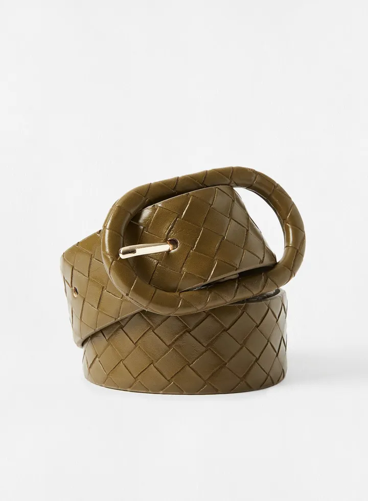 Braided Buckle Belt