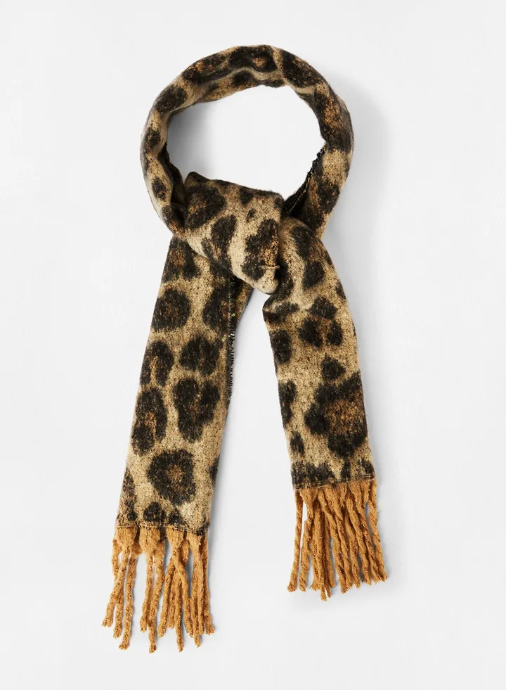 Animal Print Scarf