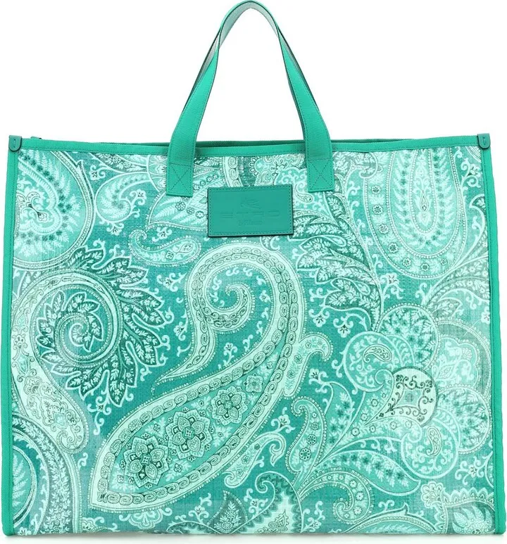 Bandana Print Xl Shopping Bag