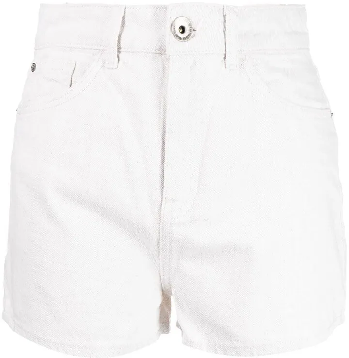 Mid-Rise Denim Shorts