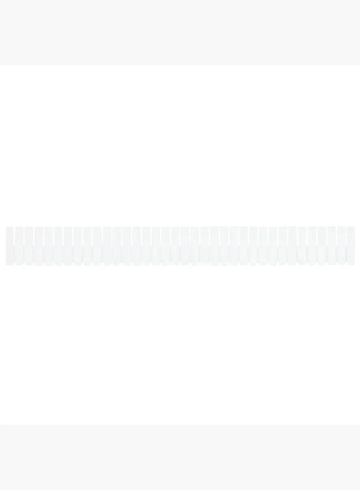 Polystylene Partition Plate, W 36 x D 0.2 x H 4 cm, S, Neutral