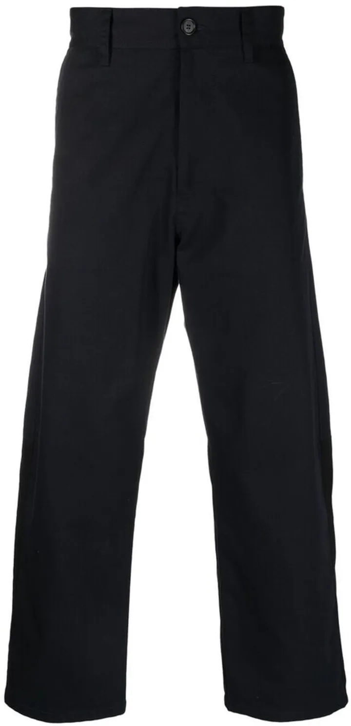 Cropped Wide-Leg Trousers