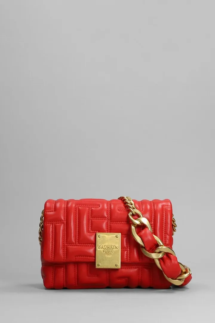1945 Shoulder Bag In Red Leather