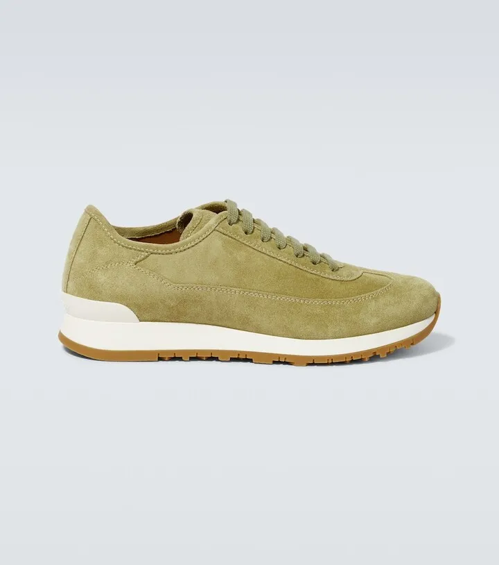 Hurlingham suede sneakers