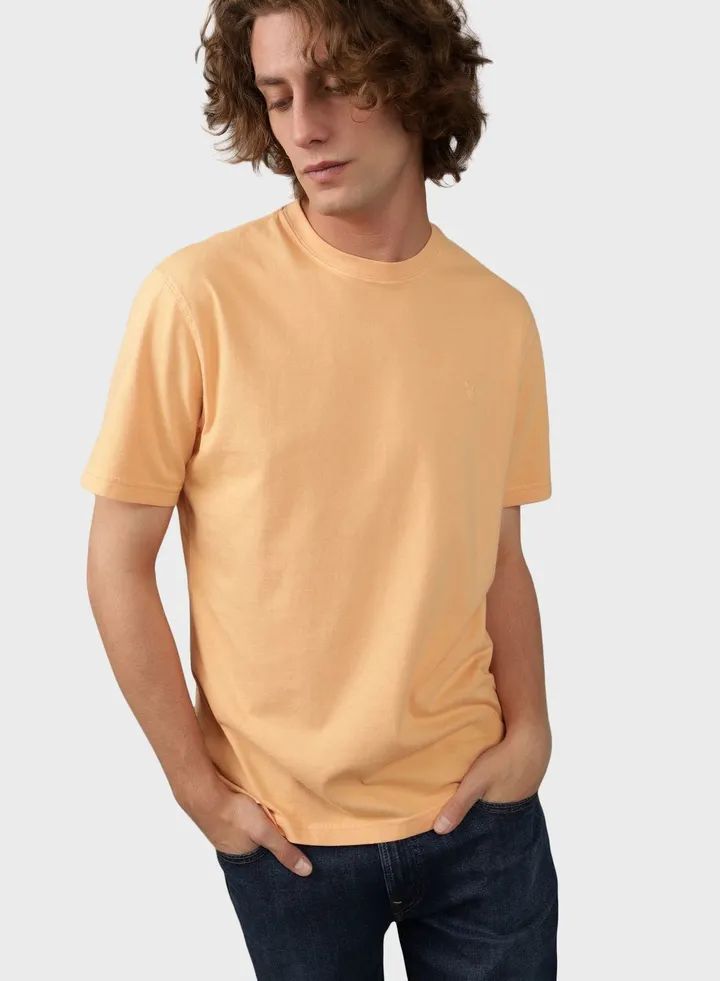 Essential Crew Neck Knitted T-Shirt