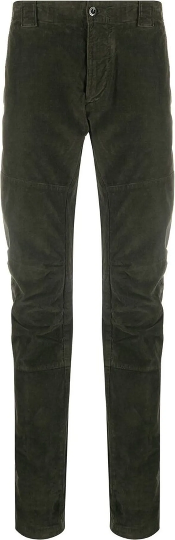 Corduroy Straight-Leg Trousers