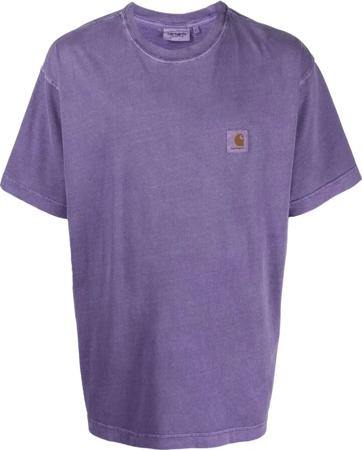 Nelson logo-patch short-sleeve cotton T-shirt