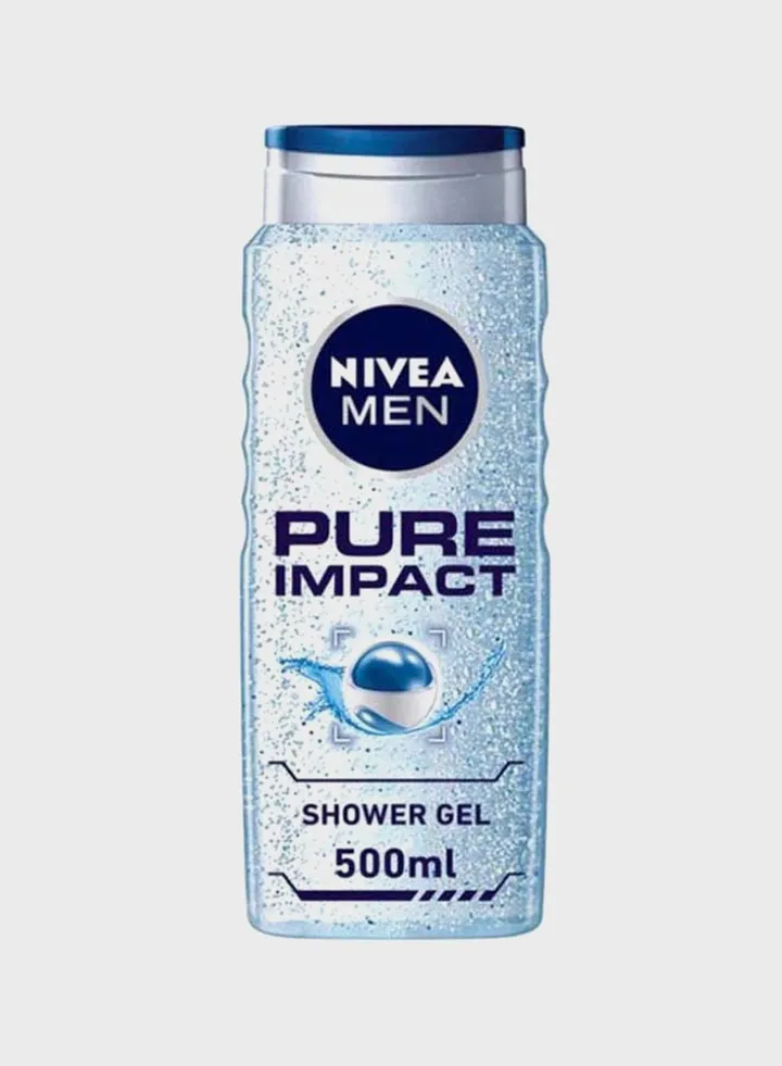 Nivea Men Pure Impact Shower Gel 500Ml