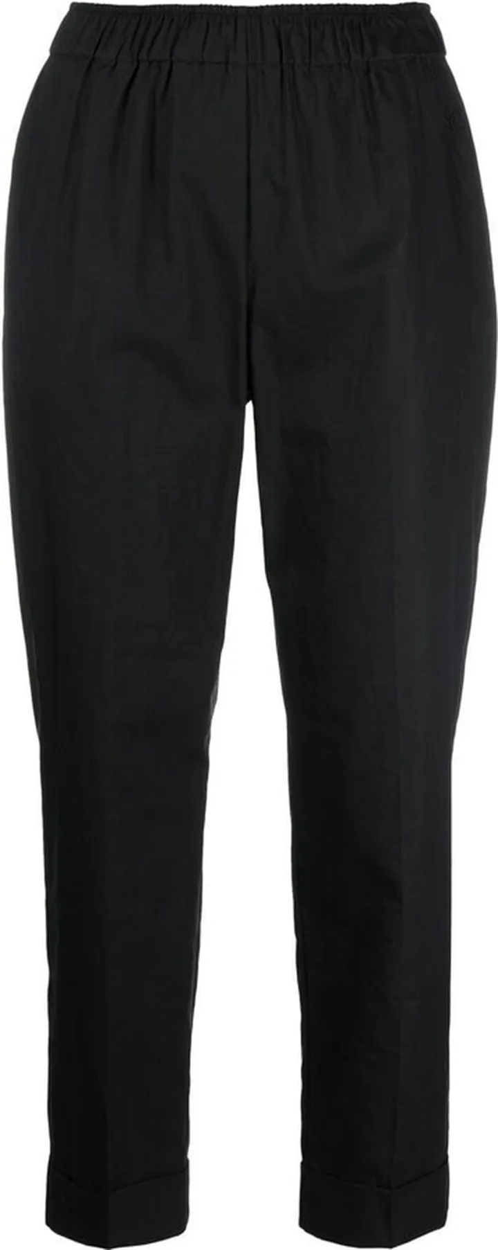 Cropped Elasticated Trousers