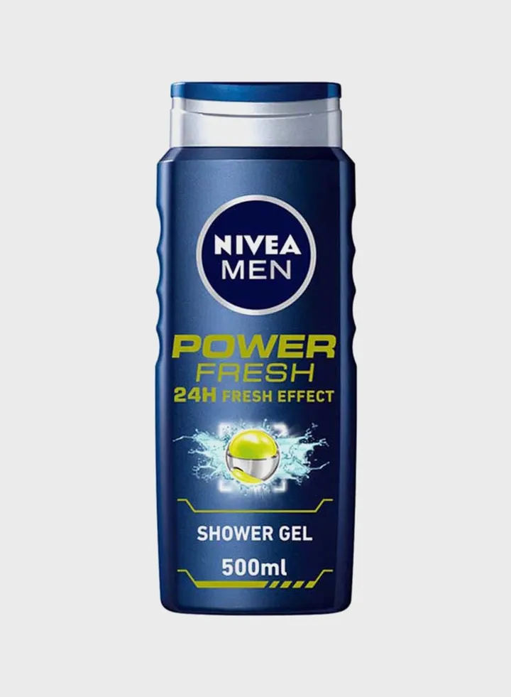 Nivea Men Power Fresh Shower Gel 500Ml