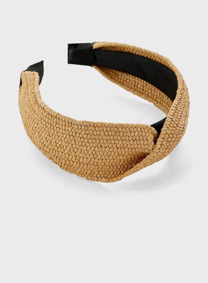 Straw Twist Headband