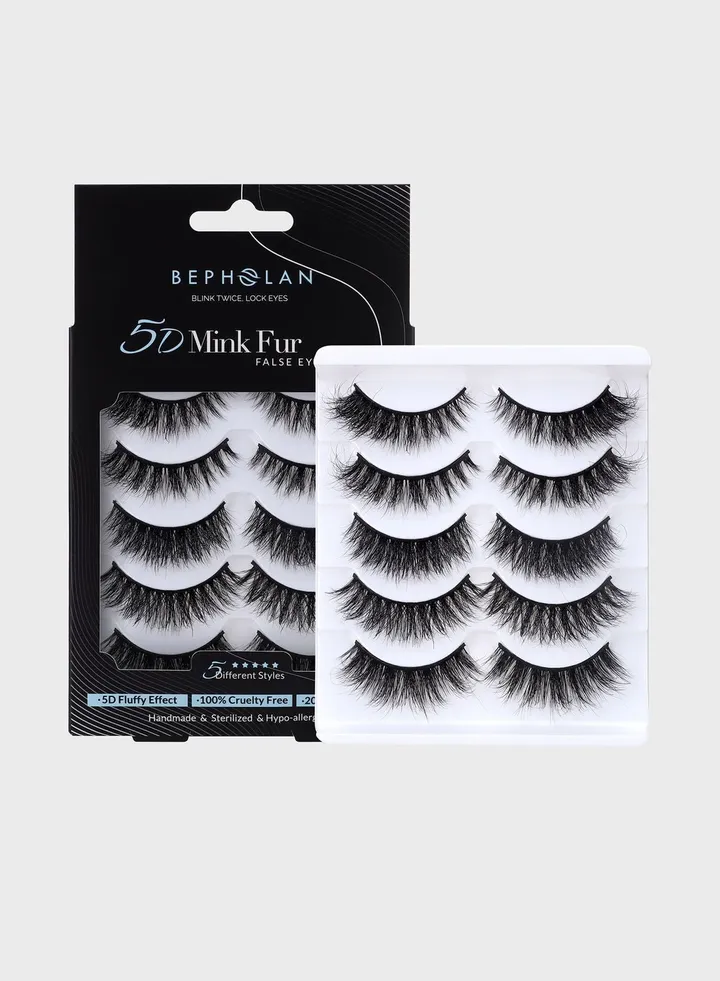 BEPHOLAN Multi-Pack 5D Mink Fur-DM5